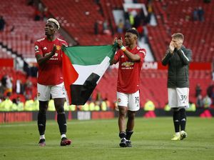 Solskjaer Komentari Aksi Pogba Kibarkan Bendera Palestina di Old Trafford