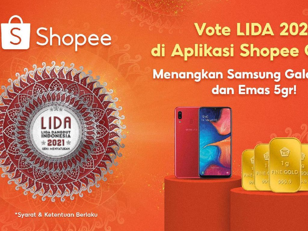 Dukung Penyanyi Dangdut Jagoanmu di Shopee, Bisa Dapat Ratusan Juta Dukung Penyanyi Dangdut Jagoanmu di Shopee, Bisa Dapat Ratusan Juta