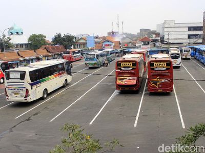 Terminal Cicaheum Kembali Bergeliat Usai Larangan Mudik Berakhir