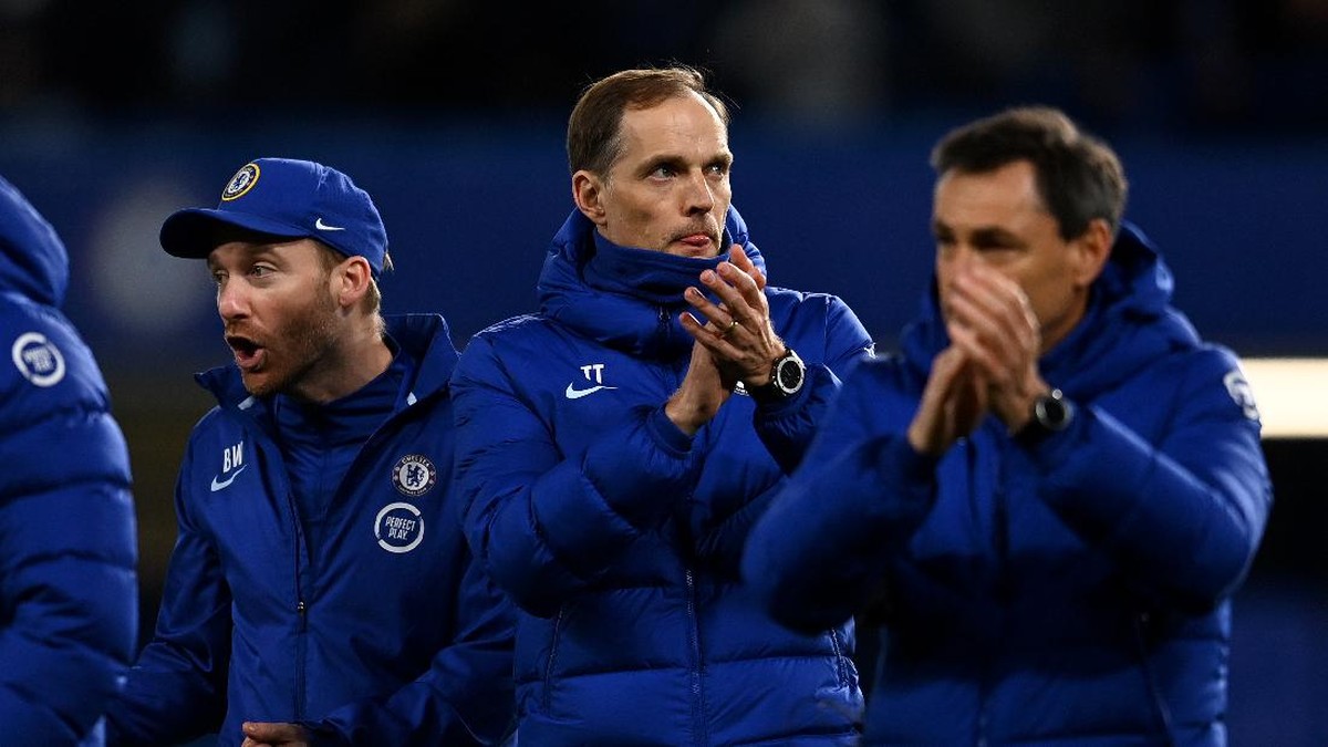 Thomas Tuchel mengingatkan Chelsea tugas belum selesai. (Foto: Getty Images/Glyn Kirk - Pool)
