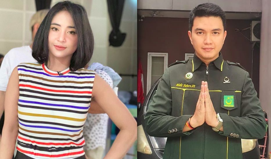 Dewi Perssik dan Aldi Taher
