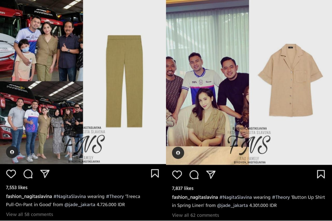 Fashion Nagita Slavina