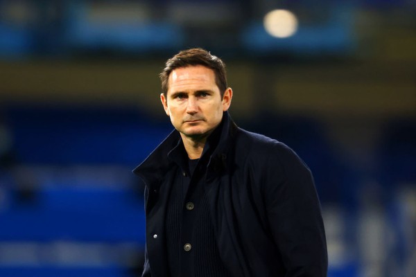 LONDON, ENGLAND - DECEMBER 28: Frank Lampard, Manager of Chelsea looks on ahead of the Premier League match between Chelsea and Aston Villa at Stamford Bridge on December 28, 2020 in London, England. The match will be played without fans, behind closed doors as a Covid-19 precaution. (Photo by Richard Heathcote/Getty Images)