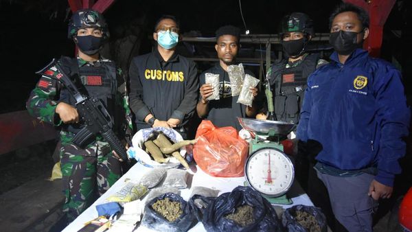 Gagalkan Penyelundupan Narkoba di Perbatasan