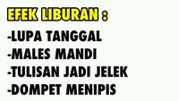 10 Meme Kocak Tentang Libur Telah Usai, Relate Banget Bikin Senyum Tipis