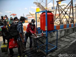Larangan Mudik Usai, Pelabuhan Nusantara Parepare Kebanjiran Pemudik Larangan Mudik Usai, Pelabuhan Nusantara Parepare Kebanjiran Pemudik