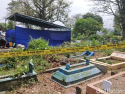 Diduga Meninggal Tak Wajar, Makam Warga di Malang Dibongkar