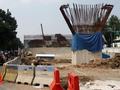 Penampakan Terkini Proyek Flyover Soekarno Hatta di Bandung