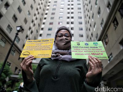 Penghuni Apartemen Jadi Sasaran Tes Swab Antigen Usai Mudik