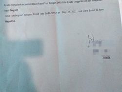 Berita Dan Informasi Surat Tes Antigen Palsu Terkini Dan Terbaru Hari Ini Detikcom