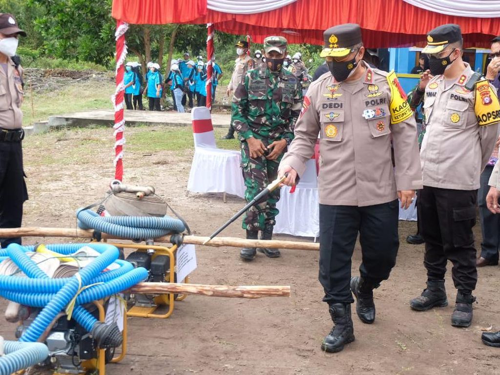 Gelar Latihan Mitigasi Karhutla, Kapolda Kalteng: Harus Terus Dilaksanakan Gelar Latihan Mitigasi Karhutla, Kapolda Kalteng: Harus Terus Dilaksanakan