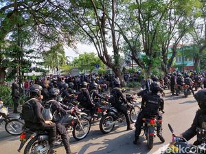 Ratusan Orang Langgar Prokes, Aksi Dukung Palestina di Solo Dibubarkan Polisi