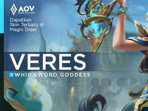 Skin Terbaru Veres Whip Sword Goddess di Event Terbaru AOV Skin Terbaru Veres Whip Sword Goddess di Event Terbaru AOV