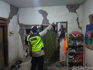 Gempa M 5,9 Rusak 12 Rumah, Sekolah, dan Kantor Polisi di Blitar
