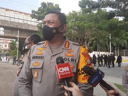 Polisi Amankan 12 Peserta Aksi Bela Palestina Beratribut HMI di Kedubes AS