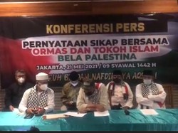 PA 212-GNPF Ulama Apresiasi Pemerintah Jokowi Bela Palestina