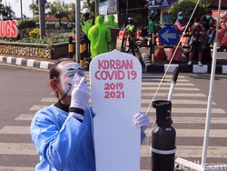 Ada Aksi Teatrikal soal Bahaya COVID-19 di Tuban