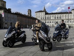 Piaggio Luncurkan Motor Roda Tiga Terbaru, MP3 400 HPE 2021