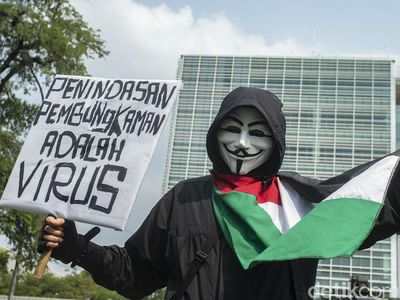 Ragam Aksi Para Pembela Palestina dalam Bingkai Kamera
