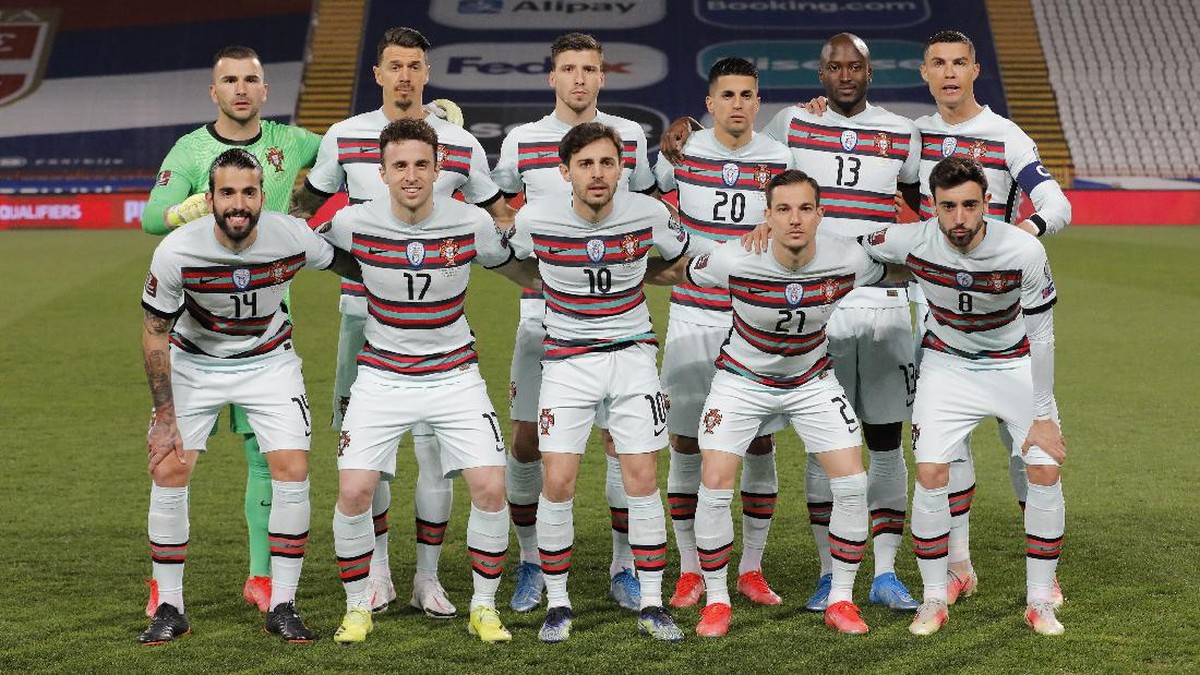Timnas Portugal. (Foto: Getty Images/Srdjan Stevanovic)