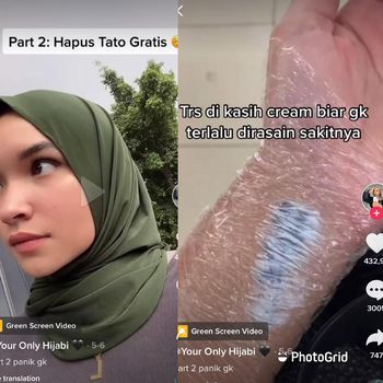 Viral TikTok Jayne Salma Cross hapus tato