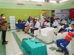 Disaksikan Jokowi, 1.000 Karyawan Indocement Ikut Vaksin Gotong Royong