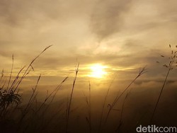 Melihat Indahnya Panorama Alam Polman dari Puncak Buttu Bendera