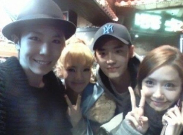 No Minwoo, Hyoyeon, Lee Jongsuk dan Yoona