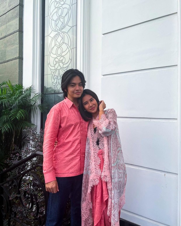 Shenina Cinnamon rayakan Idul Fitri bersama Angga Yunanda/instagram.com/shenacinnamon