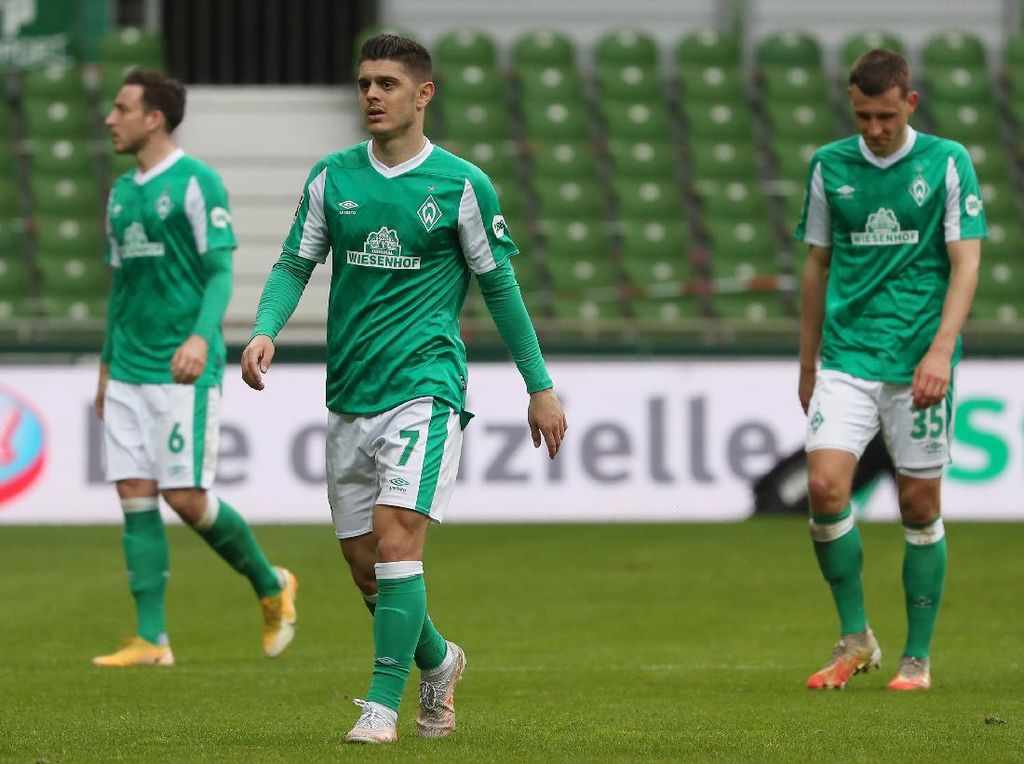 Werder Bremen Degradasi Setelah 42 Tahun Bertahan di Bundesliga