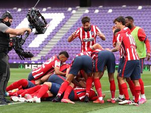 Valladolid Vs Atletico: Menang 2-1, Luis Suarez cs Juara Liga Spanyol!