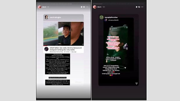 Instagram Ratu Rizky Nabila
