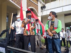 Kutuk Keras Israel, Gubernur Sumbar Ikut Aksi Bela Palestina