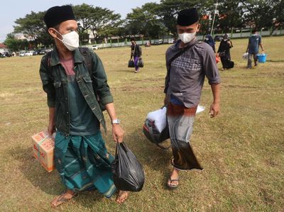 Lebaran Usai, Santri Lirboyo Kembali ke Pondok Pesantren