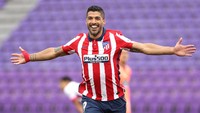 Luis Suarez langsung nyetel jadi mesin gol Atletico Madrid. Musim lalu, Suarez mengemas 21 gol (Getty Images)