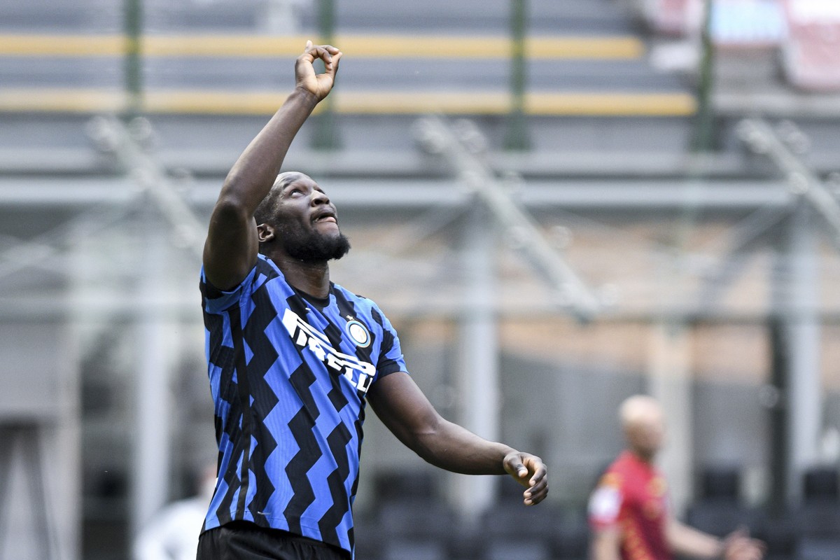 Romelu Lukaku Resmi Berseragam Inter Milan! (Foto: AP/Piero Cruciatti)
