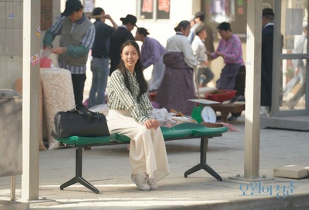 Aktris Go Min Si saat memerankan karakter Kim Myung Hee dalam drakor Youth of May.