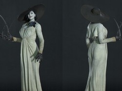 Capcom Giveaway Patung Lady Dimitrescu Sambut 50 Ribu Follower