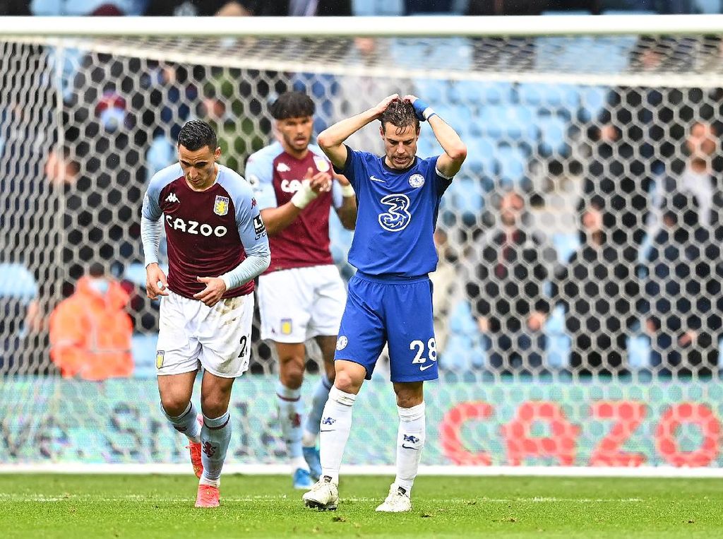 Aston Villa Vs Chelsea: The Blues Keok 1-2, tapi Tetap Finis 4 Besar