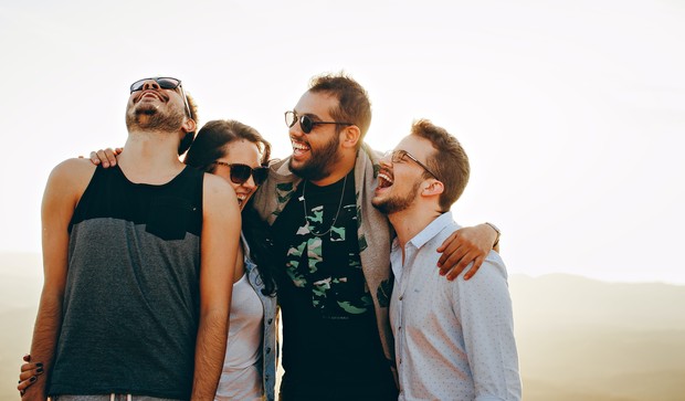 Ilustrasi bahagia bersama teman/Pexels.com