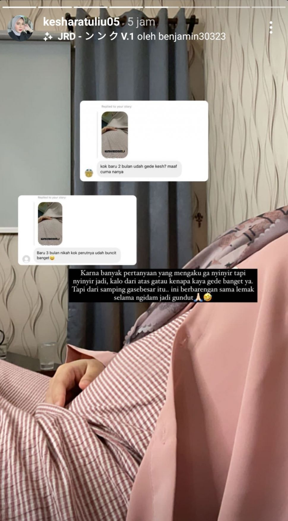 Unggahan Kesha Ratuliu