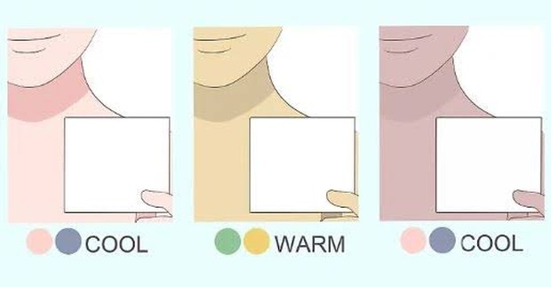 Menggunakan bantuan kertas putih