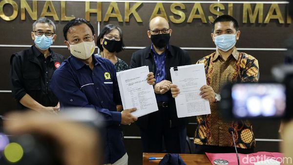 Novel Baswedan dkk Sambangi Komnas HAM