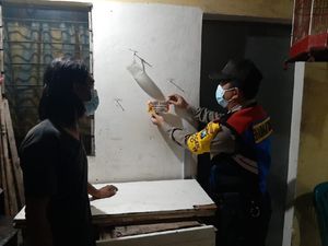 Rumah Warga di Surabaya Ditempeli Stiker Jika Tak Lapor Usai Mudik