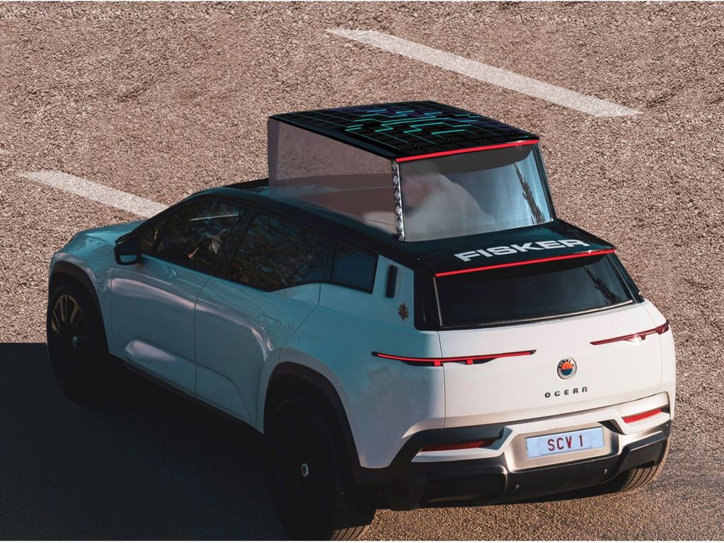 Desain mobil listrik buat Paus Fransiskus yang dirancang Fisker berbasis SUV Ocean.
