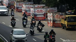 Begini Proyek Gali dan Tutup Lubang di Jakarta Tiada Henti