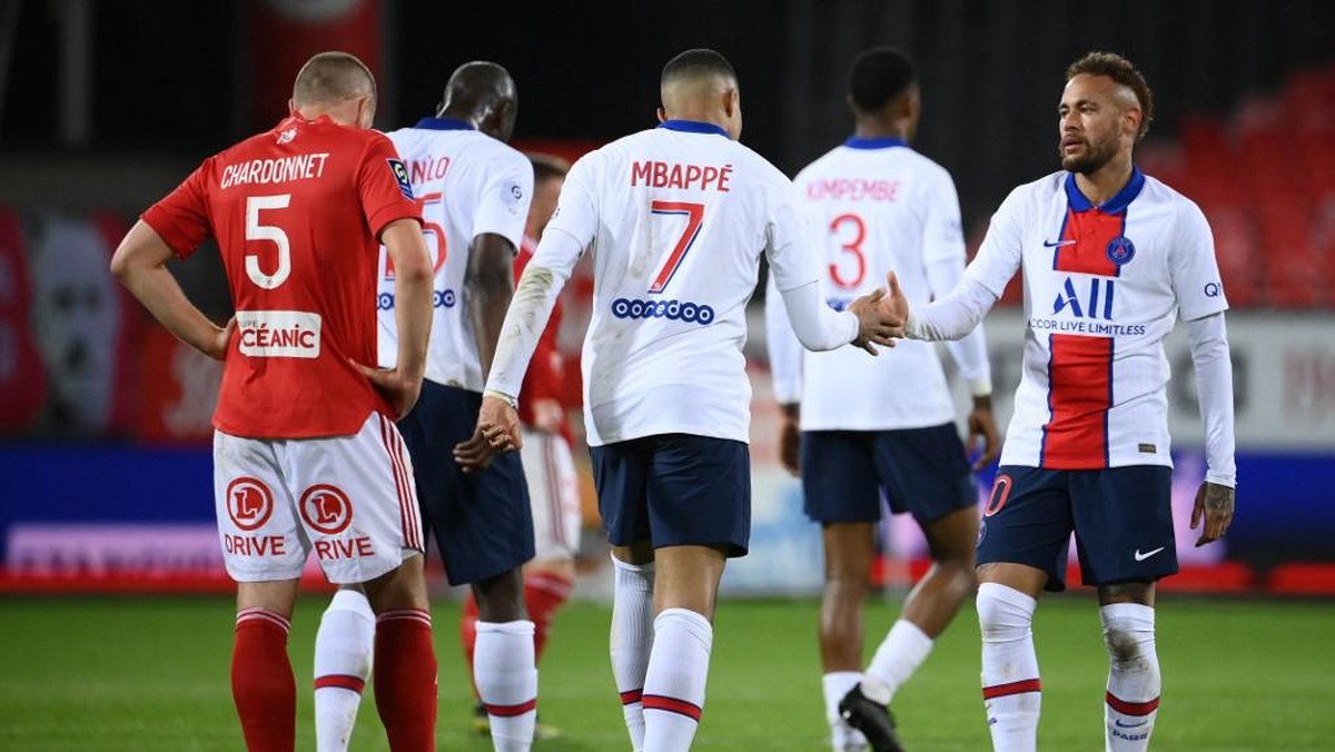 PSG Finis Runner-up Liga Prancis 2020/21, Lille Juara. (Foto: AFP/FRANCK FIFE)