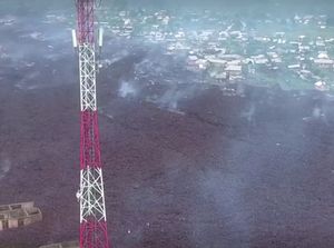 Ratusan Rumah di Kongo Ditelan Lava Letusan Gunung Nyiragongo