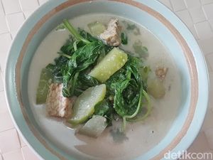 Resep Sayur Bobor Bayam Labu Siam yang Sedap Sederhana Resep Sayur Bobor Bayam Labu Siam yang Sedap Sederhana