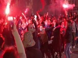 Sorak Sorai Fans di Jalanan Prancis Usai Lille Juara Ligue 1